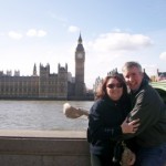 Mom and Dad in London